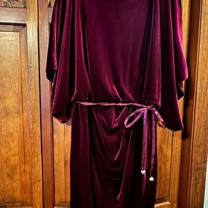 Jessica Howard Rich Burgundy Dress